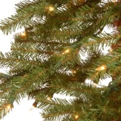 6 Ft. Pre-Lit Hickory Cedar Artificial Christmas Tree, Clear Lights -Christmas Designers Store 28904 CED7 60LO S 2
