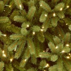 6.5 Ft. Pre-Lit Feel Real® Jersey Fraser Fir Pencil Slim Artificial Christmas Tree, Clear Lights 11 6.5 Ft. Pre-Lit Feel Real® Jersey Fraser Fir Pencil Slim Artificial Christmas Tree, Clear Lights -Christmas Designers Store D048018S 13