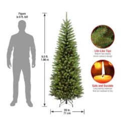6.5ft. Unlit Kingswood® Fir Artificial Christmas Tree -Christmas Designers Store D205087S 15