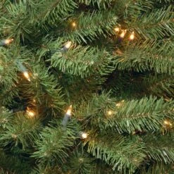 7ft. Pre-Lit North Valley® Spruce Artificial Christmas Tree With Clear Lights 9 7ft. Pre-Lit North Valley® Spruce Artificial Christmas Tree With Clear Lights -Christmas Designers Store D205096S 13