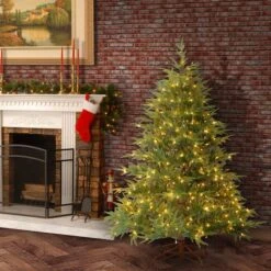 6ft. Pre-Lit Frasier Grande Artificial Christmas Tree, Dual Color® LED Lights -Christmas Designers Store D228451S 12