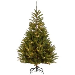 6.5ft. Pre-Lit Topeka Spruce Artificial Christmas Tree, Clear Lights