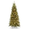 6.5ft. Pre-Lit Tiffany Fir Slim Tree, Clear Lights 2 6.5ft. Pre-Lit Tiffany Fir Slim Tree, Clear Lights -Christmas Designers Store D228562S 1