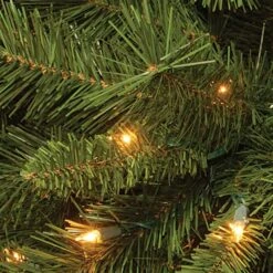 6ft. Pre-Lit Winchester Pine Artificial Christmas Tree, Clear Lights -Christmas Designers Store D228586S 13