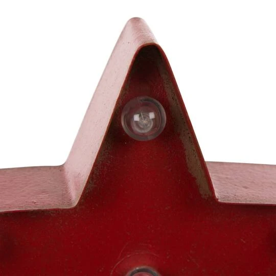 Glitzhome® 7.5" Marquee LED Star Stocking Holder 8 Glitzhome® 7.5" Marquee LED Star Stocking Holder - Image 6