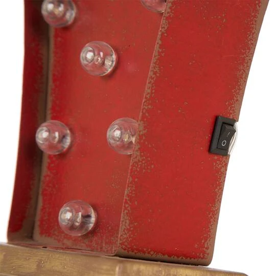 Glitzhome® LED Tree & Gift Box Stocking Holder Set 7 Glitzhome® LED Tree & Gift Box Stocking Holder Set - Image 5