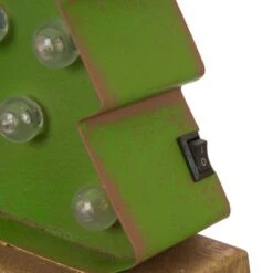 Glitzhome® LED Snowman Head & Tree Stocking Holder Set 17 Glitzhome® LED Snowman Head & Tree Stocking Holder Set -Christmas Designers Store D231704S 6