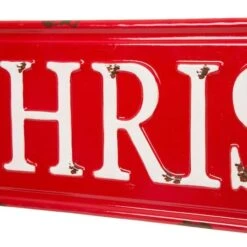 Glitzhome® 45.75" Merry Christmas Metal Wall Sign -Christmas Designers Store D231743S 5