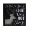 Northlight LED Lighted Fiber Optic Deer "To Go To Sleep I Count Deer Not Sheep" Wall Art Decoration 1 Northlight LED Lighted Fiber Optic Deer "To Go To Sleep I Count Deer Not Sheep" Wall Art Decoration -Christmas Designers Store D236900S 1