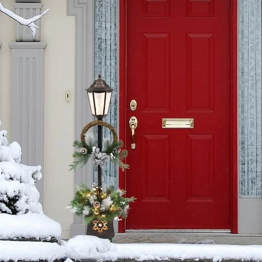 4ft. Pre-Lit Christmas Lamp Post 7 4ft. Pre-Lit Christmas Lamp Post - Image 5