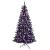 6.5ft. Pre-Lit Fashion Purple Artificial Christmas Tree, Clear Lights -Christmas Designers Store D248372S 20