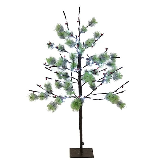 3ft. Pre-Lit Twig Tree, White LED Twinkle Lights 3 3ft. Pre-Lit Twig Tree, White LED Twinkle Lights