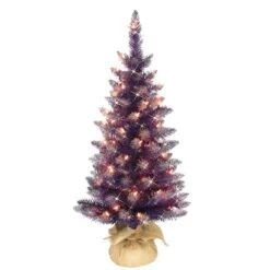 3ft. Pre-Lit Fashion Artificial Christmas Tree, Clear Lights -Christmas Designers Store D248522S 1 1