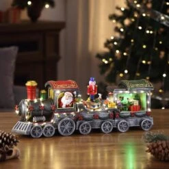 20" Animated Christmas Train -Christmas Designers Store D250123S 2