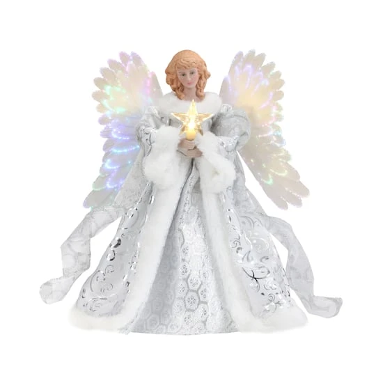 Animated Celestial Angel Tree Topper 3 Animated Celestial Angel Tree Topper