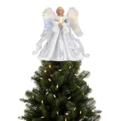 Animated Celestial Angel Tree Topper 7 Animated Celestial Angel Tree Topper -Christmas Designers Store D250294S 2