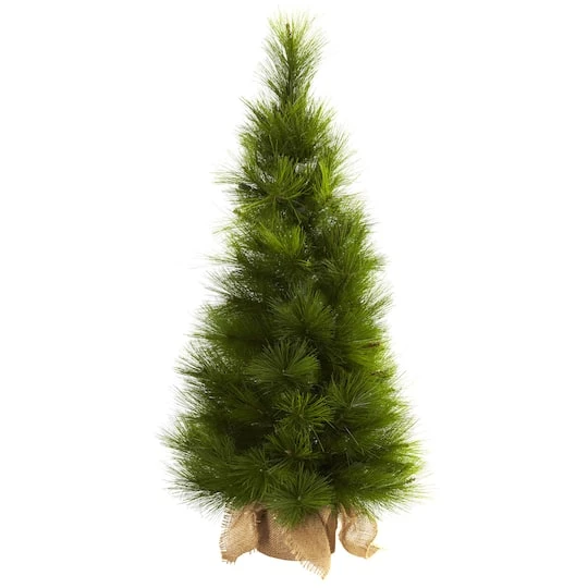 3ft. Pre-Lit Artificial Christmas Tree, Clear Lights 5 3ft. Pre-Lit Artificial Christmas Tree, Clear Lights - Image 3