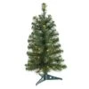 2ft. Pre-Lit Artificial Christmas Tree, Clear LED Lights