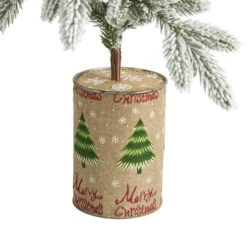 2.5ft. Unlit Flocked Christmas Artificial Christmas Tree 14 2.5ft. Unlit Flocked Christmas Artificial Christmas Tree -Christmas Designers Store D251300S 4