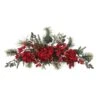30" Red Holiday Hydrangea Swag 2 30" Red Holiday Hydrangea Swag -Christmas Designers Store D251353S 11