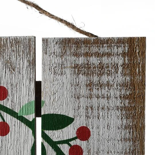 13" Merry & Bright Christmas Holiday Wall Sign 7 13" Merry & Bright Christmas Holiday Wall Sign - Image 5