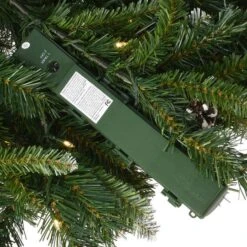 33" Pre-Lit Frosted Berry Urn Filler -Christmas Designers Store D252570S 14