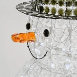 5ft. LED Crystal Bead Snowman -Christmas Designers Store D252589S 2