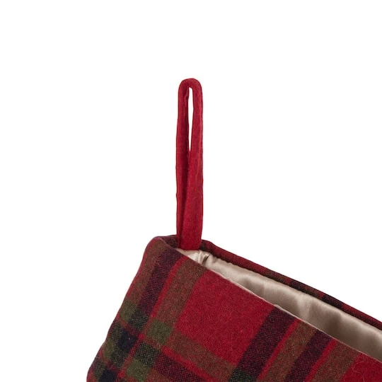 Glitzhome® 21" Dachshund Fabric Christmas Stocking 7 Glitzhome® 21" Dachshund Fabric Christmas Stocking - Image 5