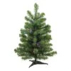 Northlight 24" Pre-Lit Canadian Pine Artificial Christmas Tree, Multicolor Lights 2 Northlight 24" Pre-Lit Canadian Pine Artificial Christmas Tree, Multicolor Lights -Christmas Designers Store D253652S 1