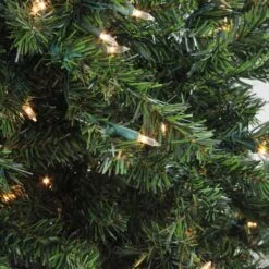 Northlight 8ft. Pre-Lit Medium Canadian Pine Artificial Christmas Tree, Clear Lights -Christmas Designers Store D253663S 2
