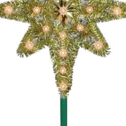 Northlight 21" Gold Lighted Star Of Bethlehem Tree Topper 15 Northlight 21" Gold Lighted Star Of Bethlehem Tree Topper -Christmas Designers Store D253701S 14