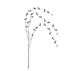 Northlight 3.4ft. Silver Hanging Jingle Bell Spray -Christmas Designers Store D253903S 11