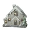 Northlight 14" Gray & White LED Glittered House Christmas Tabletop Décor 1 Northlight 14" Gray & White LED Glittered House Christmas Tabletop Décor -Christmas Designers Store D253917S 1