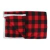 Northlight Black & Red Buffalo Plaid Christmas Throw Cover With Sherpa Backing 1 Northlight Black & Red Buffalo Plaid Christmas Throw Cover With Sherpa Backing -Christmas Designers Store D253945S 1
