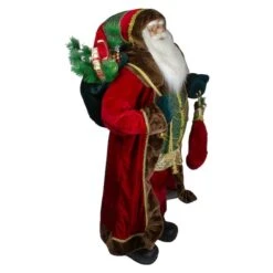 Northlight 4ft. Standing Santa Christmas Figure With Presents -Christmas Designers Store D253946S 12