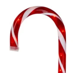 Northlight 2ft. Red & White Lighted Candy Cane Christmas Light Set -Christmas Designers Store D253968S 4