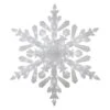 Northlight 47" LED Twinkling Cool White Snowflake Christmas Outdoor Decoration -Christmas Designers Store D253976S 1