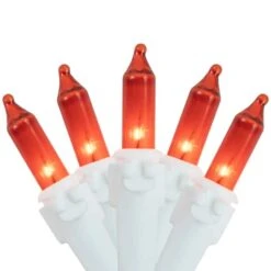 Northlight 100ct. Mini Christmas String Lights With White Wire Gold 14 Northlight 100ct. Mini Christmas String Lights With White Wire Gold -Christmas Designers Store D254016S 1 1