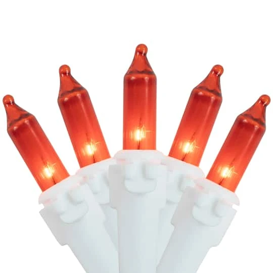 Northlight 100ct. Mini Christmas String Lights With White Wire Gold 3 Northlight 100ct. Mini Christmas String Lights With White Wire Gold