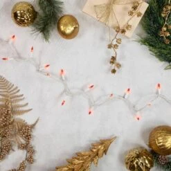 Northlight 100ct. Mini Christmas String Lights With White Wire Gold 19 Northlight 100ct. Mini Christmas String Lights With White Wire Gold -Christmas Designers Store D254016S 12