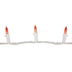 Northlight 100ct. Mini Christmas String Lights With White Wire Gold 21 Northlight 100ct. Mini Christmas String Lights With White Wire Gold -Christmas Designers Store D254016S 14