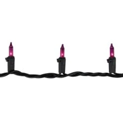 Northlight 100ct. Mini Christmas String Lights With Black Wire Purple -Christmas Designers Store D254039S 16