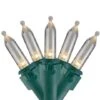 Northlight 100ct. LED Mini Christmas Lights With Green Wire Warm White -Christmas Designers Store D254048S 1
