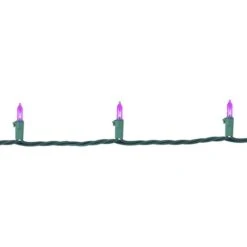 Northlight 50ct. LED Mini Christmas String Lights With Green Wire Purple -Christmas Designers Store D254052S 14