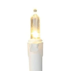 Northlight 100ct. LED Mini Christmas Lights With White Wire Warm White -Christmas Designers Store D254062S 14