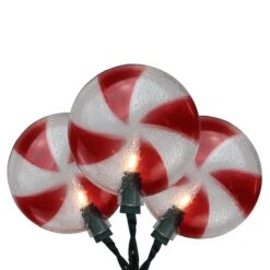 Northlight 10ct. Peppermint Candy Shaped String Lights