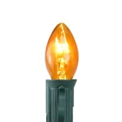 Northlight Incandescent C7 Replacement Bulbs, 25ct. Orange 9 Northlight Incandescent C7 Replacement Bulbs, 25ct. Orange -Christmas Designers Store D254073S 2