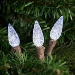 Northlight 70ct. Pure White LED C6 String Lights 15 Northlight 70ct. Pure White LED C6 String Lights -Christmas Designers Store D254081S 12