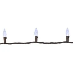 Northlight 70ct. Pure White LED C6 String Lights 18 Northlight 70ct. Pure White LED C6 String Lights -Christmas Designers Store D254081S 15