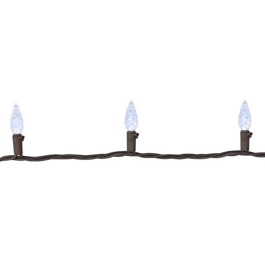 Northlight 70ct. Pure White LED C6 String Lights 10 Northlight 70ct. Pure White LED C6 String Lights - Image 8